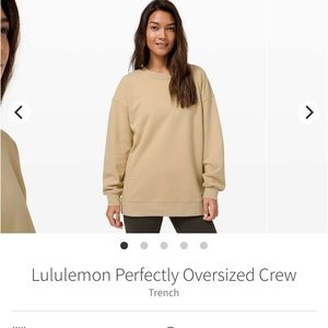 Lululemon crew in trench